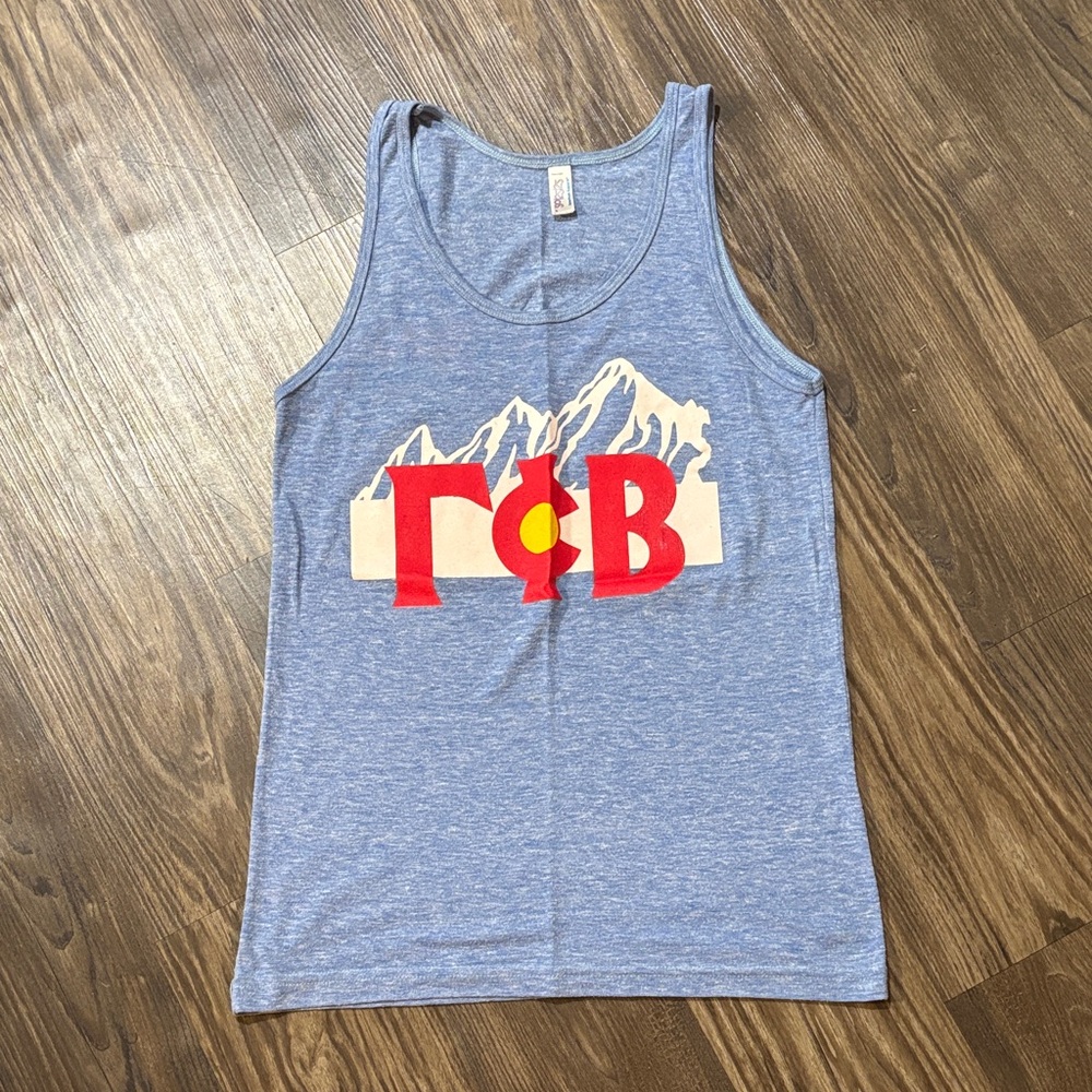 Gamma Phi Beta CU Boulder sorority tank
